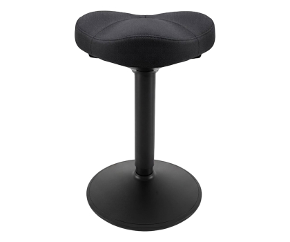 Fotel ergonomiczny Jan Nowak Stołek balansujący Black