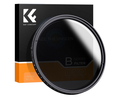 Filtr fotograficzny K&F Concept B-Series Fader ND2-400 - 55 mm