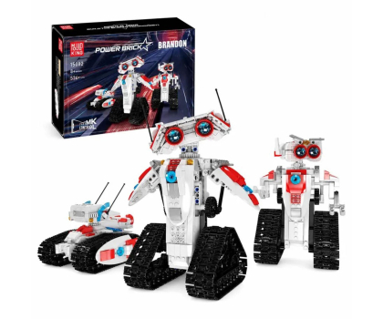 Zabawka edukacyjno-interaktywne Mould King Klocki konstrukcyjne Roboty 3 w 1 STEM 536 el. zestaw 15082