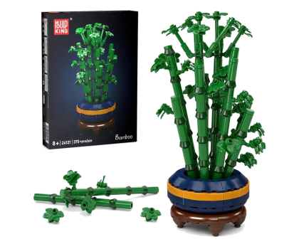 Zabawka edukacyjno-interaktywne Mould King Klocki konstrukcyjne Bonsai bambusowe 375 el. zestaw 24121