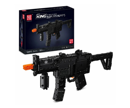 Zabawka edukacyjno-interaktywne Mould King Klocki konstrukcyjne Replika pistoletu maszynowego MP5