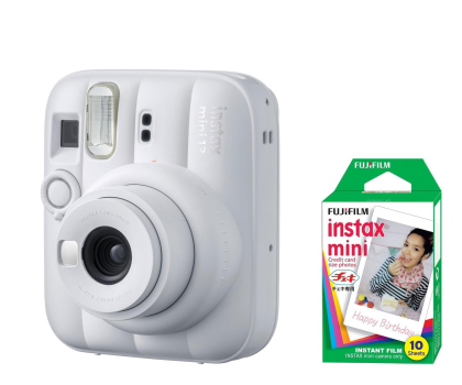 Aparat natychmiastowy Fujifilm Instax Mini 13 biały + wkłady (10 zdjęć)