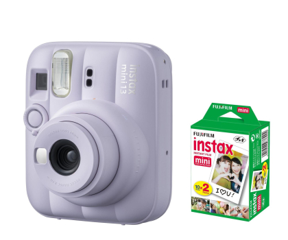 Aparat natychmiastowy Fujifilm Instax Mini 13 fioletowy + wkłady (20 zdjęć)
