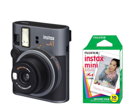 Aparat natychmiastowy Fujifilm Instax Mini 41 + wkłady (10 zdjęć)