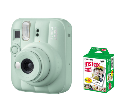 Aparat natychmiastowy Fujifilm Instax Mini 13 zielony + wkłady (20 zdjęć)
