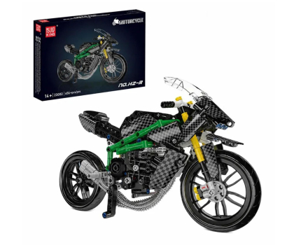 Zabawka edukacyjno-interaktywne Mould King Klocki konstrukcyjne Model motocykla HZ 656 el. zestaw 23002
