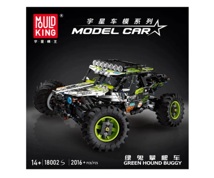 Zabawka edukacyjno-interaktywne Mould King Klocki konstrukcyjne Buggy "Hound" zielony 2016 el.