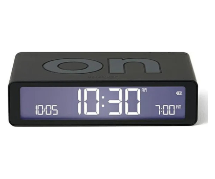 Budzik i radiobudziki LEXON Flip Classic Black LR157N0
