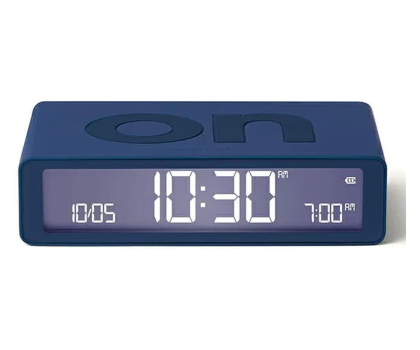 Budzik i radiobudziki LEXON Flip Classic Dark Blue LR157DB9
