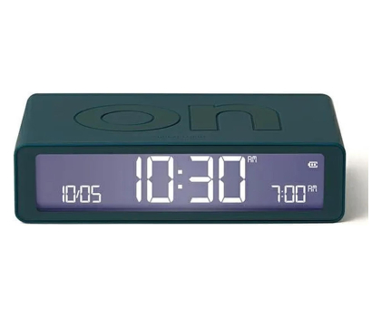 Budzik i radiobudziki LEXON Flip Classic Duck Blue LR157BF9