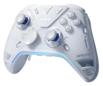 Pad FlyDigi Uniwersalny kontroler do gier Bluetooth APEX 5 biały