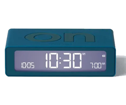 Budzik i radiobudziki LEXON Flip Mini Duck Blue