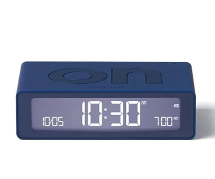 Budzik i radiobudziki LEXON Flip Mini Dark Blue