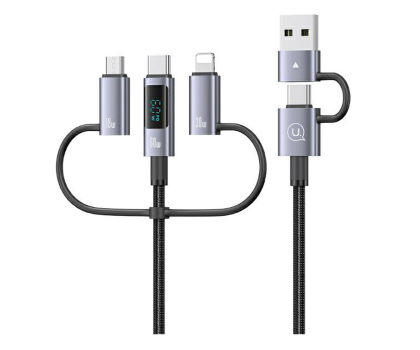 Kabel USB USAMS Kabel 6w1 Fast charging 60W 2m Aluminuim