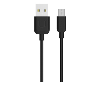 Kabel USB USAMS Kabel U-Turn microUSB 1m czarny MICUSBXD01