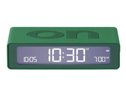 Budzik i radiobudziki LEXON Flip Mini Green