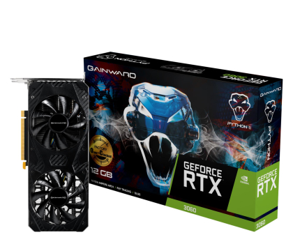Karta graficzna NVIDIA Gainward  GeForce RTX 3060 Python II OC 12GB GDDR6