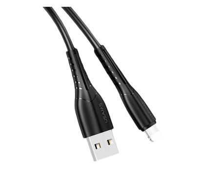 Kabel Lightning USAMS Kabel U35 lightning 2A Fast Charge 1m czarny SJ364USB01