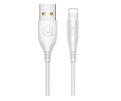 Kabel Lightning USAMS Kabel U18 lightning 2A Fast Charge 1m biały SJ266USB02