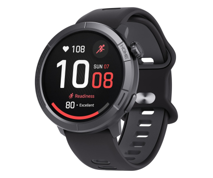 Zegarek sportowy Stelio Activ Pro AI 46mm GPS Czarny