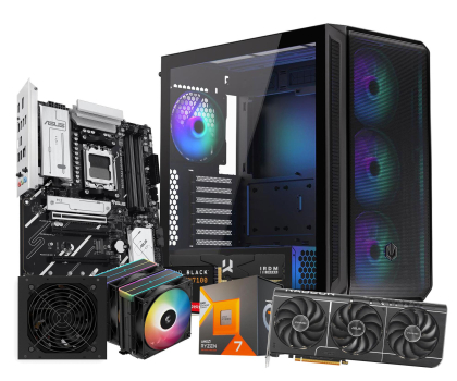 Desktop Polecany zestaw Ryzen 7 7800X3D/32GB/1TB/RX 9070 XT