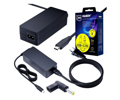 Zasilacz do laptopa 3mk Hardy Laptop PowerAdapter IBM Lenovo Asus Acer HP Dell 20V