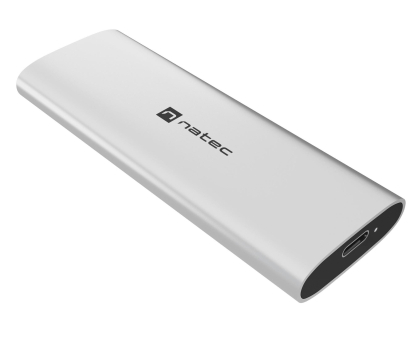 Obudowa do dysku Natec RHINO M.2 NVME LITE USB-C 3.2 GEN 2 ARCTIC SILVER