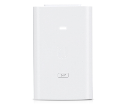 Akcesorium sieciowe Ubiquiti POE-24-24W-G-WH Zasilacz PoE 24V 1A 24W Gigabit