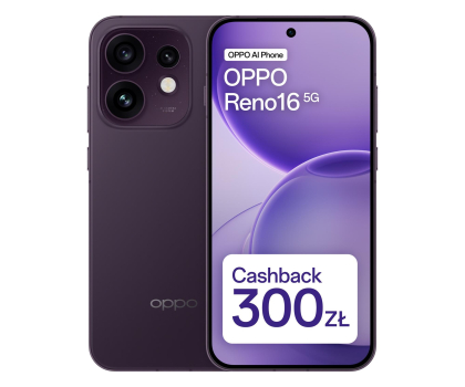 Smartfon / Telefon OPPO Reno16 5G 8/256GB Dark Purple