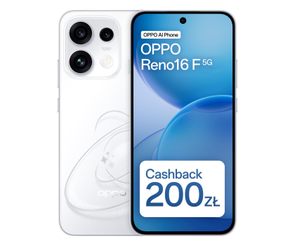 Smartfon / Telefon OPPO Reno16F 5G 8/256GB White