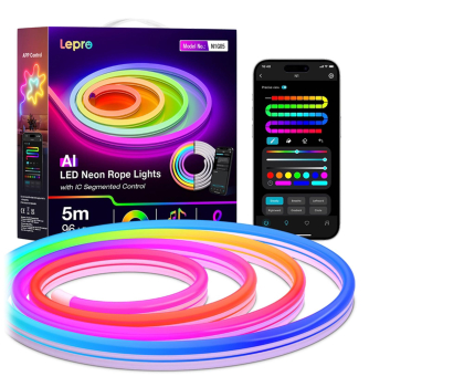 Inteligentna taśma LED Lepro Taśma LED smart N1-5 RGB 5m