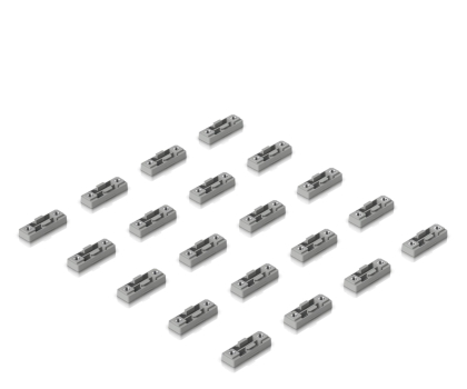 Akcesorium do szafy RACK Ubiquiti UACC-Rack-PM-Kit Wkładki zatrzaskowe 1U 20-Pack