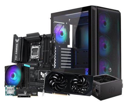 Desktop Polecany zestaw Ryzen 5 7500F/32GB/1TB/RTX5060 Ti 8GB