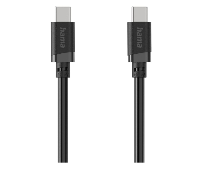 Kabel USB Hama Kabel ładujacy/data USB-C 60W 3m czarny