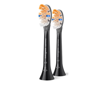 Końcówka do szczoteczek i irygatorów Philips Sonicare Końcówki A3 Premium All-in-One Czarne 2 szt. HX9092/88