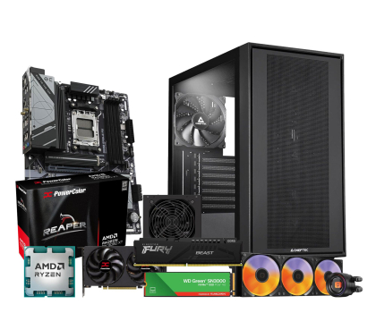 Desktop Polecany zestaw Ryzen 5 7500X3D/16GB /1TB/RX 9060 XT 16GB