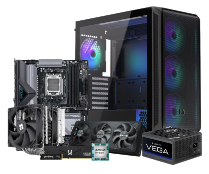 Desktop Polecany zestaw Ryzen 7 7800X3D/32GB/1TB/RTX 5070 12GB
