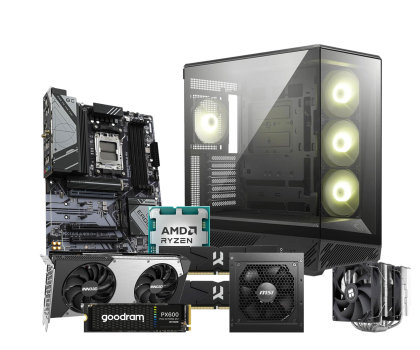 Desktop Polecany zestaw Ryzen 7 7800X3D/32GB/1TB/RTX 5070 12GB