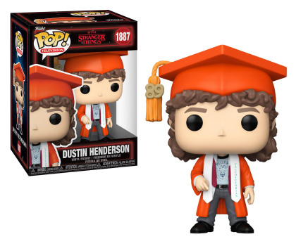Figurka z gier Funko POP POP TV: Stranger Things S5 - Dustin Henderson (Graduation)