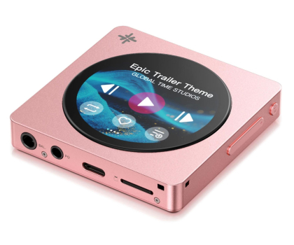 Odtwarzacz MP3 FiiO FiiO SnowSky Disc pink - przenośny odtwarzacz audio + DAC/AM