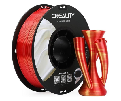 Filament do drukarki 3D CREALITY Filament CR-Silk PLA  (Złoto-czerwony)