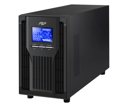 Zasilacz awaryjny (UPS) FSP Champ Tower 1K (1000VA/900W, 3x Schuko, LCD)