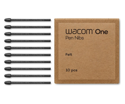 Akcesorium do tabletów graficznych Wacom Wkłady Nibs Felt (10 szt.) do One