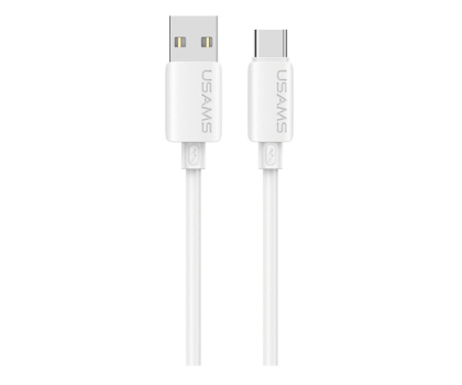Kabel USB USAMS Kabel 3A Silicone Fast Charging USB-C biały