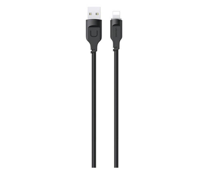 Kabel Lightning USAMS Kabel lightning 2,4A 1,2m Fast Charging czarny