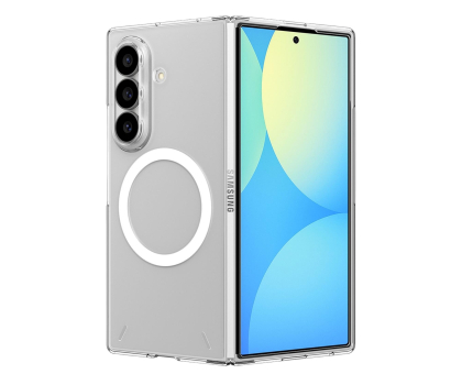 Etui / obudowa na smartfona Spigen Air Skin MagSafe do Samsung Galaxy Z Fold8 Ultra clear white