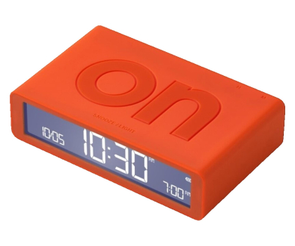 Budzik i radiobudziki LEXON Flip Classic Orange