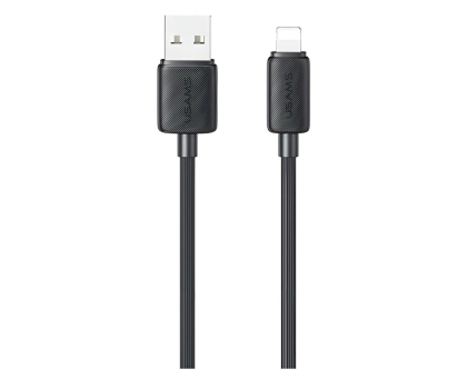 Kabel Lightning USAMS Kabel KY Series 2,4A USB-A do Lightning 1m czarny