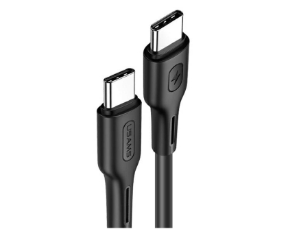 Kabel USB USAMS Kabel USB-C na USB-C 100W PDFast Charge 5A 1,2m czarny