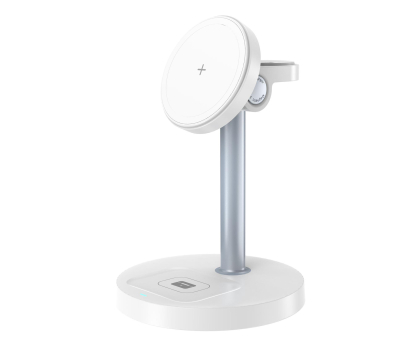 Ładowarka do smartfonów Silver Monkey Core MagCharger 3in1 Biała